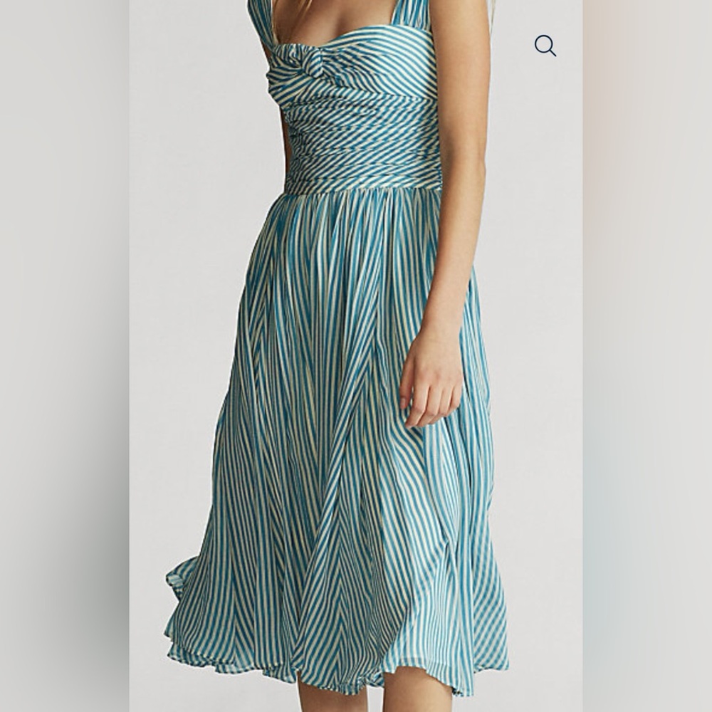 Polo Ralph Lauren Striped Fit-And-Flare Dress